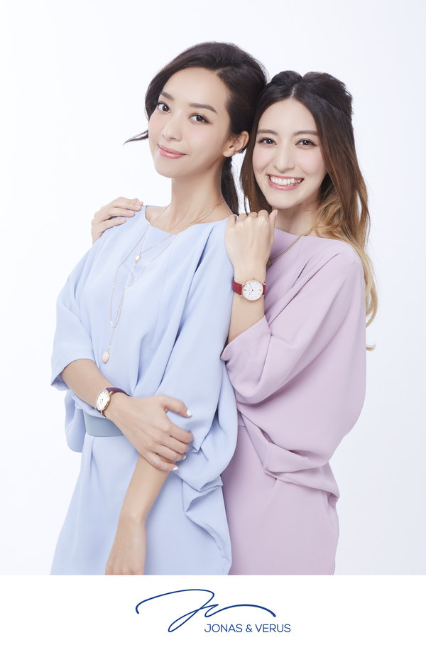 「J&V」潮流時裝錶新上市 跟著Lara&Esther玩轉時光