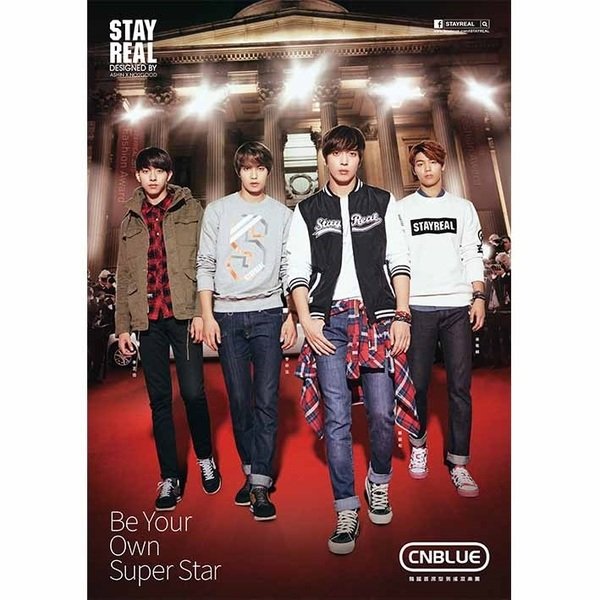 STAYREAL秋冬新品 CNBLUE演繹最潮星時尚 Be Your Own Super Star!