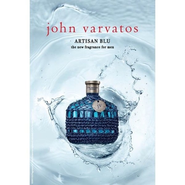 Jonn Varvatos 擁有地中海靈魂的清澈香調 工匠BLU 男性淡香水 新款上市