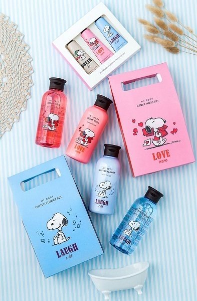 innisfree X Snoopy 聯名保養組合系列,卡哇依超吸睛 !
