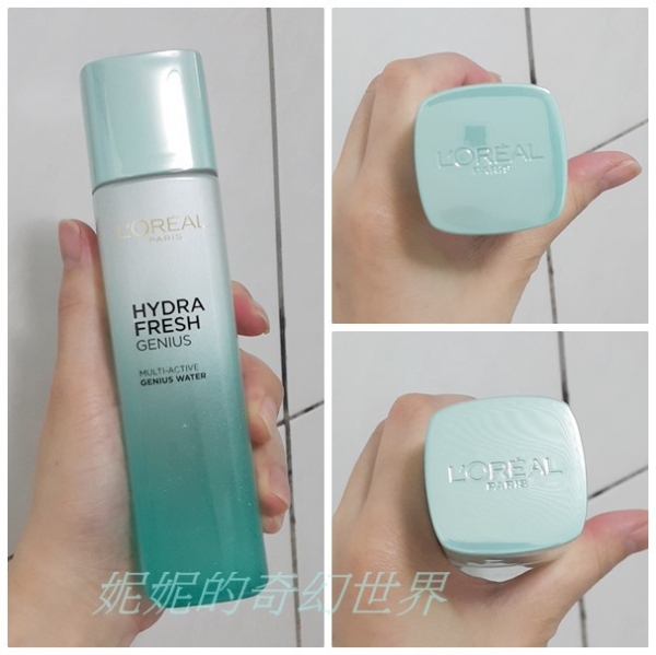 妮妮///LOREAL巴黎萊雅 水清新3合1智慧保濕精華水~超簡單保養,只要一瓶就能輕鬆保養)))
