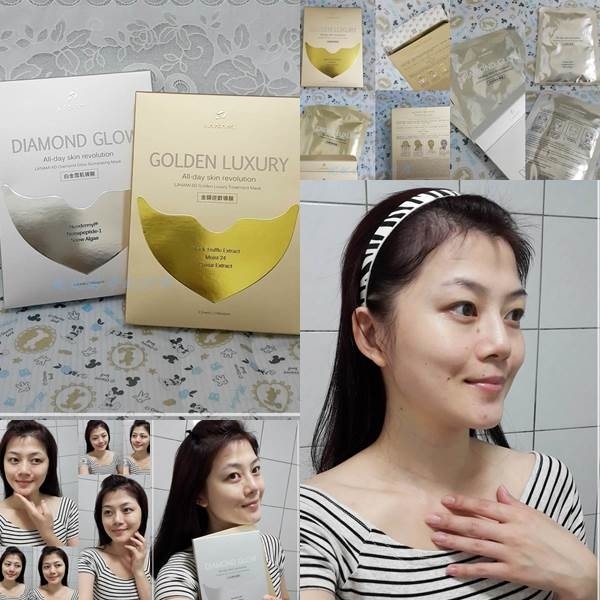 【面膜】LANAMI 6D金鑽逆齡導膜&白金雪肌導膜,首創三層微導循環面膜,讓肌膚水嫩透亮