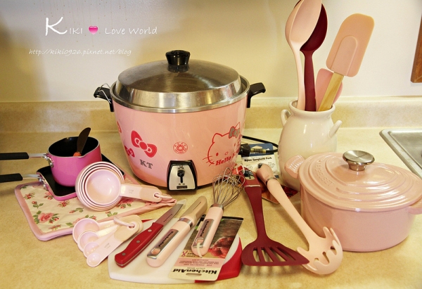 【分享】I Love Pink!我的粉紅廚房小物
