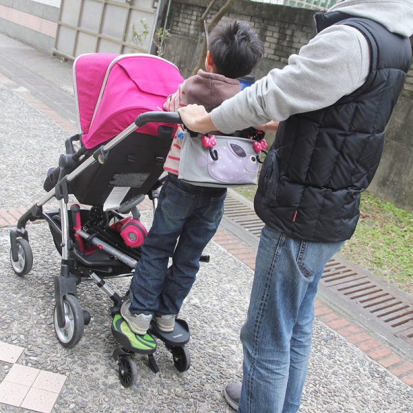 【育兒好物】瑞典 bumprider 幼童經典踏滑板 (推車輔助踏板 / 站立踏板)