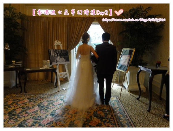 *香港迪士尼夢幻婚禮Day2* Ding & Jordan's Wedding ( I )