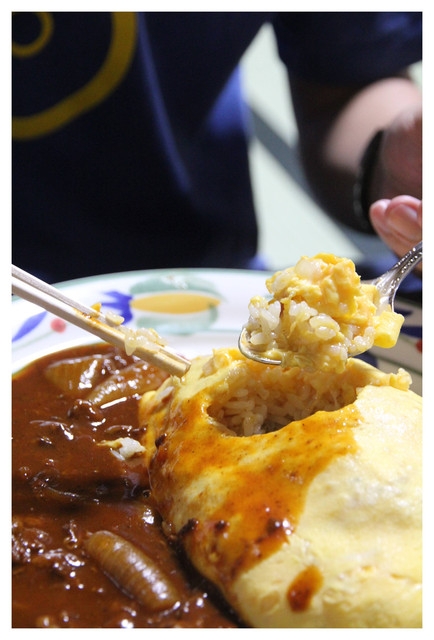 【日本。大阪】超好吃! 北極星蛋包飯(心斎橋本店)