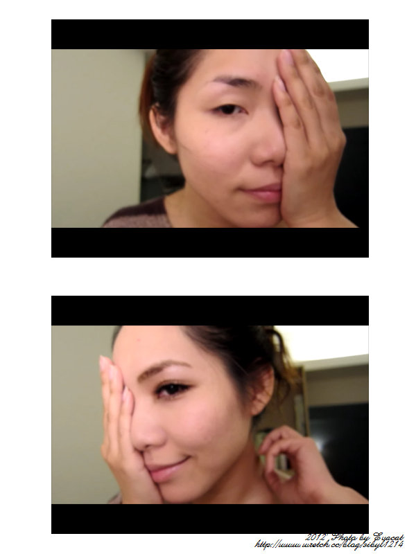 單眼皮大嬸變大眼正妹的基礎眼妝