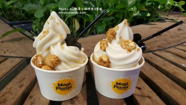 台北信義ATT Magi Planet星球工坊||金釀啤酒優格爆米花霜淇淋,搭上奢華太妃焦糖爆米花、辦公室點心