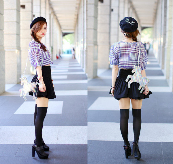 分享♥好久不見的少女風私服穿搭。