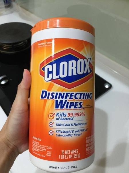 美國CLOROX-高樂氏居家殺菌濕紙巾