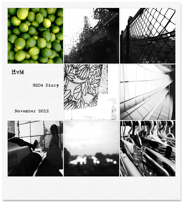 GRD4 Diary|November 2012