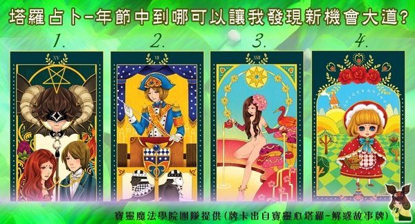 塔羅占卜-春節期間到哪裡可以讓我發現新的機會大道