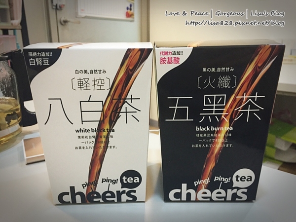 ▎好茶 ▎Ping Ping Cheers新上市“五黑火纖茶+八白輕控茶”棉花糖女孩促進代謝的窈窕茶首選!