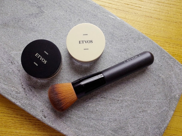 【美妝】ETVOS零卸妝的100%礦物粉底入門組合 柔霧無瑕防曬礦物粉底 SPF30 PA++/裸感入眠靜夜礦物蜜粉
