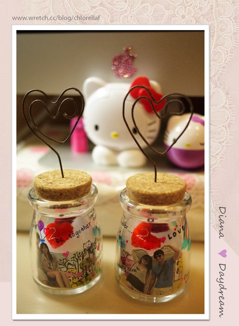 DIY ▍愛的幸福收集瓶 ♥ 一起來收集幸福吧!!