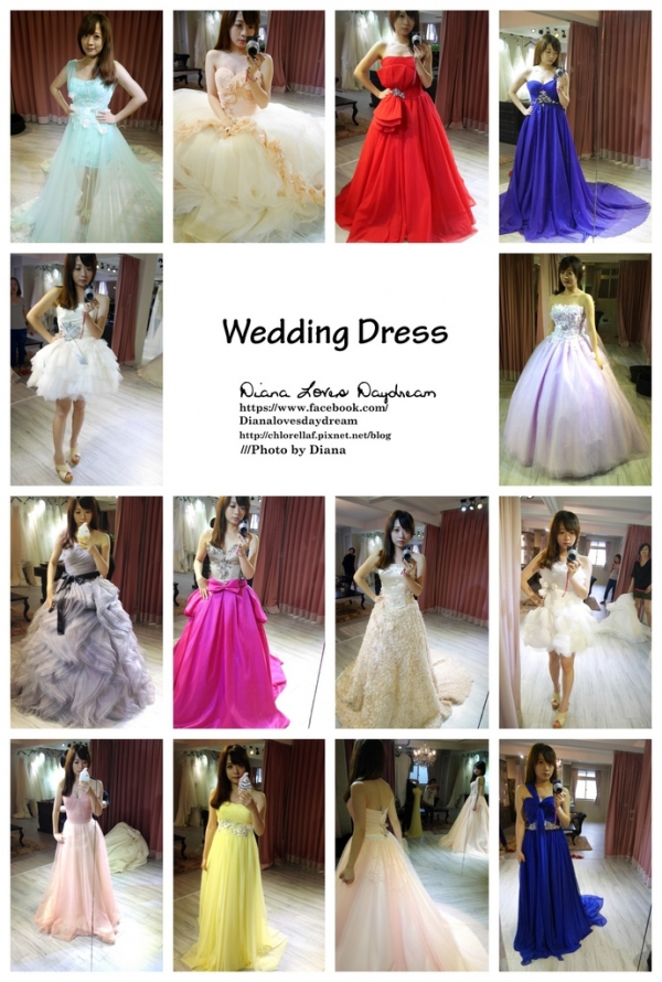 喜喜 ▍拍照款婚紗試穿 part 4 ♥ Bear wedding ♥ 禮服14款分享