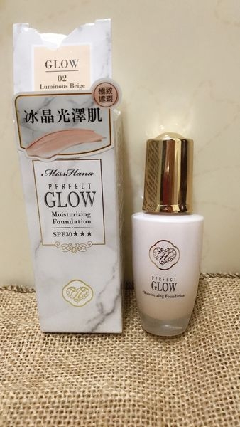 【美妝】86小舖-Miss Hana花娜小姐光澤超遮保濕粉底液 SPF30