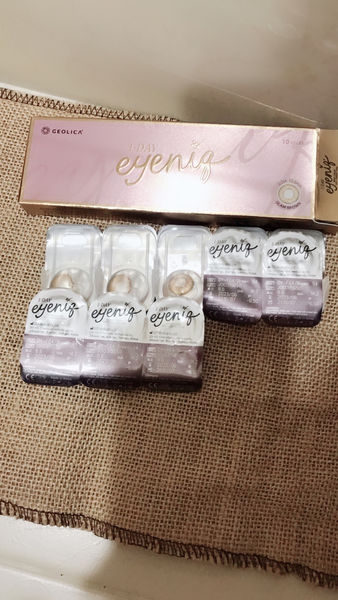 【美妝】韓國原裝進口GEO 全新日拋Eyeniq(Glam Brown)讓您擁有美麗的雙眸!