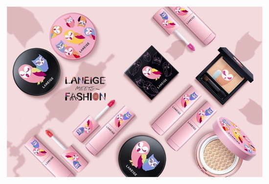 【觀玲愛彩妝】LANEIGE × LUCKY CHOUETTE的貓頭鷹氣墊粉餅已經是每天的愛用品!得快快跟大家分享今年最夯的K-Beauty啦!