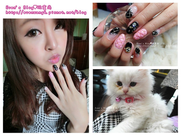 【指彩】買不起小香就讓它在指尖上跳躍吧-美甲樂夏朵Nail Le Château♥