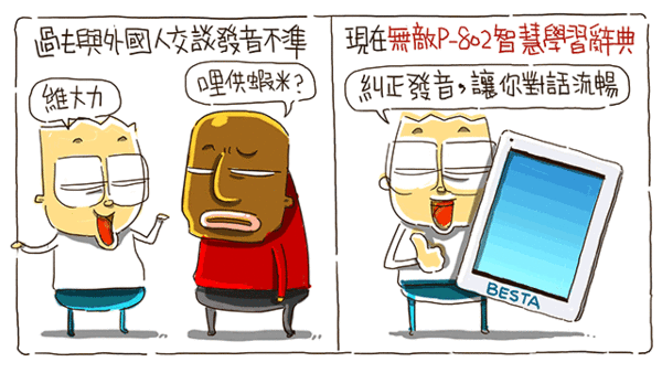 3C:智慧學習鐵三角,無敵P-802智慧學習辭典