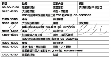 ♥Vacation♥桃園觀光工廠吃喝玩樂-Part1 大溪老茶廠&溪友緣餐廳