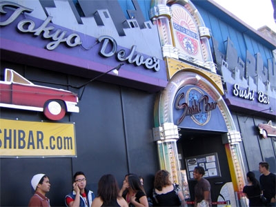 <LA>熱鬧的Tokyo Delve's Sushi Bar