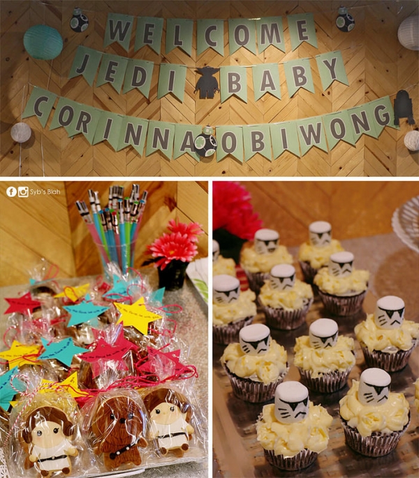 星際大戰主題的新生兒派對 我的Baby Shower紀錄@The Bleu House