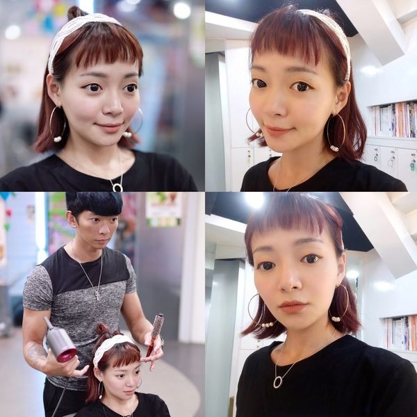 班森美髮教室單元~如何駕馭短瀏海《眉上瀏海》
