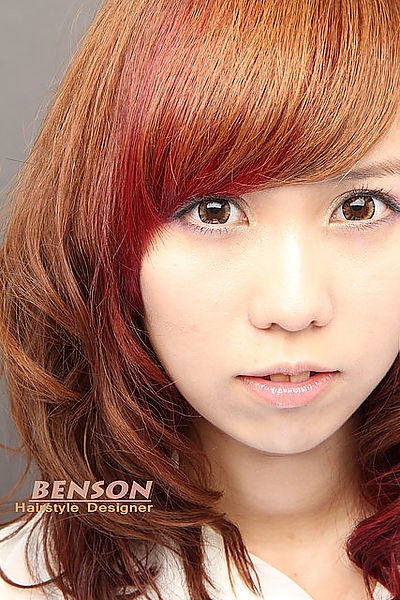 【2014流行髮型】文藝復興的濃厚色彩-西門町染髮髮型尚洋BENSON
