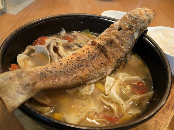 內湖 TiMaMa 提媽媽烘培廚房。好好吃的義式燉飯+威尼斯燉魚