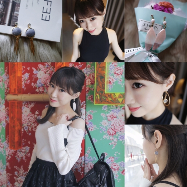 【飾品】令人驚艷的平價高質感貼式耳環OsmaR絢彩家(下)