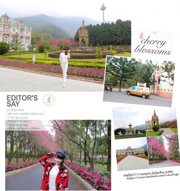 ▋輕旅。日穿搭 ▋久違的樂園九族異國風櫻花季