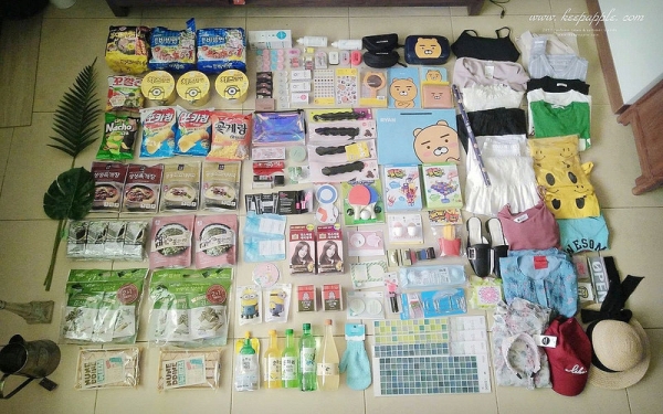 【旅行+敗家】沒錯!大邱我也可以買這麼多 // 2017大邱之旅戰利品分享