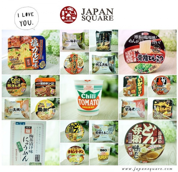 【泡麵特輯】22款日本熱賣的在地泡麵系列評比,在「JAPAN SQUARE」入手的各類泡麵集合~