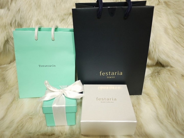 【結婚】我的Tiffany & Co.求婚鑽戒與festaria結婚對戒