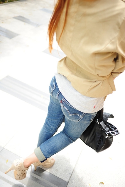 (穿搭合作) Levi’s®視覺‧細丹寧* 蜜桃翹臀不犯罪有鬼!