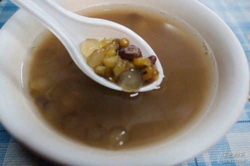 ▋新竹美食▋城煌廟.葉大粒粉圓~古早味白色粉圓果然很波霸