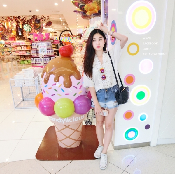 新加坡自由行Vivo City超殺底片超好拍的糖果店Candylicious