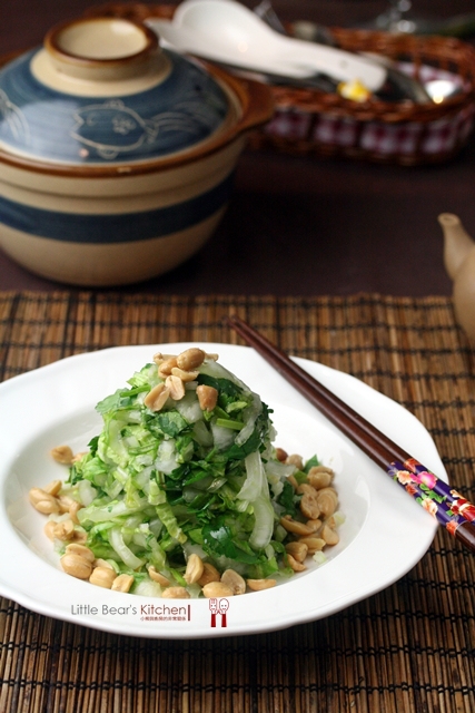 【食譜】上海醋拌白菜心—簡易夏日舒心菜