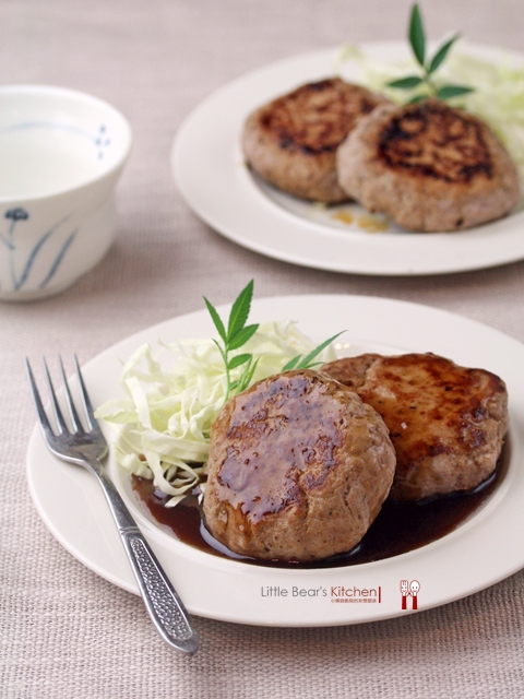 【食譜】嫩軟多汁豆腐漢堡排—低卡飽足瘦身餐