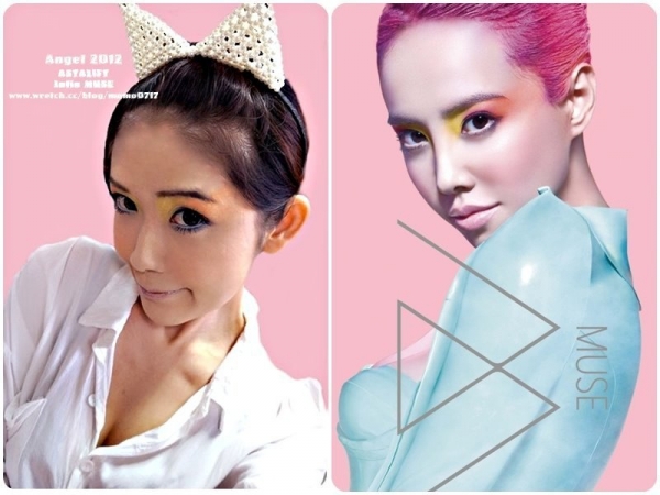 ASTALIFT無暇打底,Jolin MUSE女神仿妝 (影音)