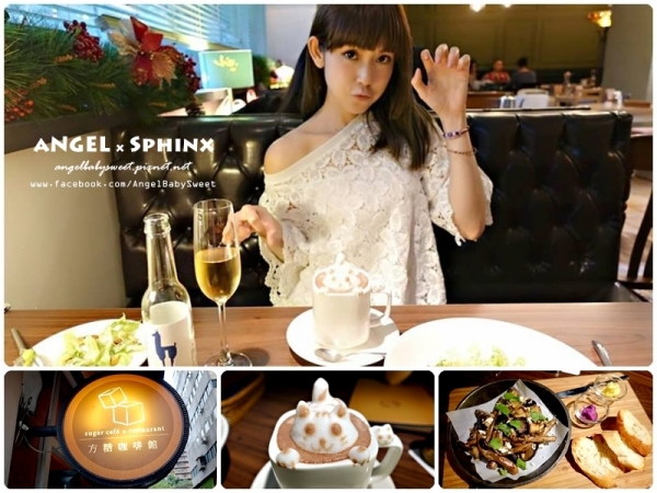 「國父紀念館站」貓咪立體奶泡可可 方糖咖啡館 Sugar Cafe