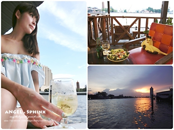「曼谷貓餐廳1」湄南河畔邊的浪漫悠閒 Samsara cafe & meal แซมซาร่า