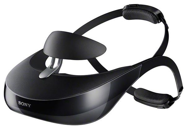 功能更齐全 sony hmz-t3w/ hmz-t3 头戴显示器