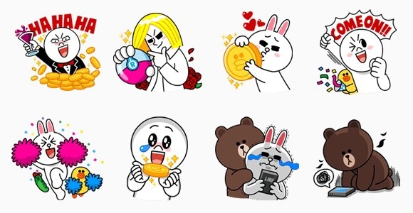 快來拿免費的LINE DOZER限定貼圖~