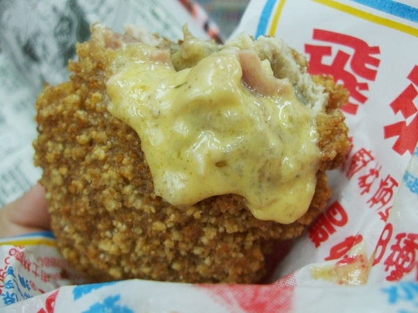 味蕾最愛你:飛來發---起士火腿炸豬排