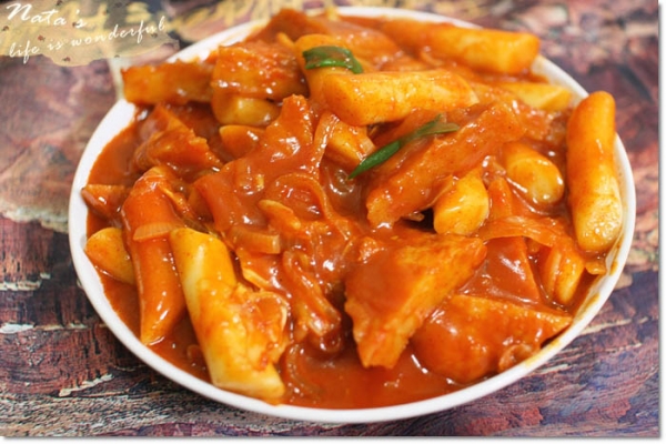 香辣韓國辣炒年糕,第一次炒就上手