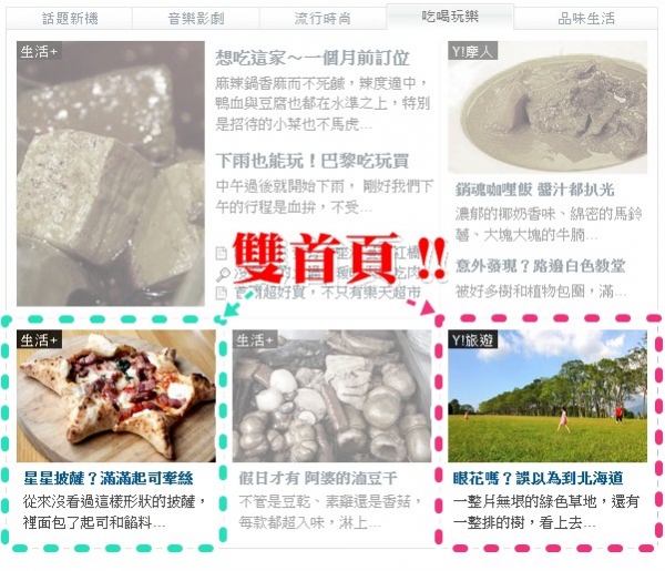 美食、旅遊雙首頁,真難得的一天!