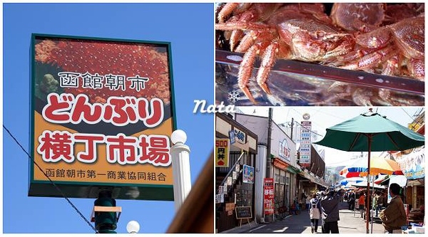 來去北海道「函館朝市」生剝海膽、釣花枝!